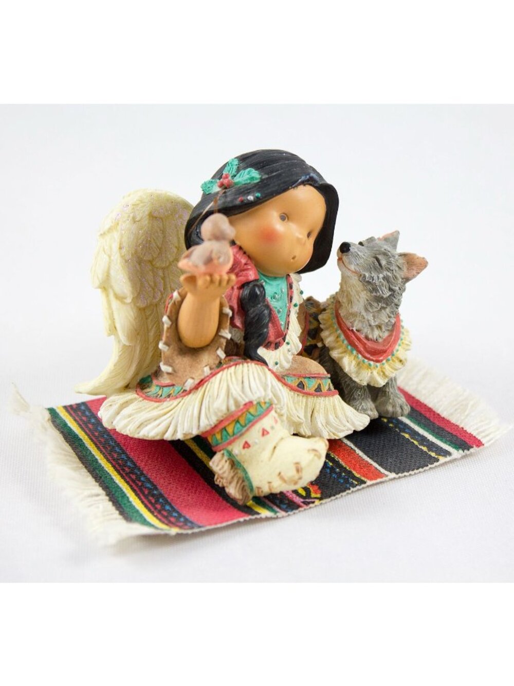 Enesco Friends of the Feather Natural Harmony Figurine 1999 #550353 Shelf Sitter
